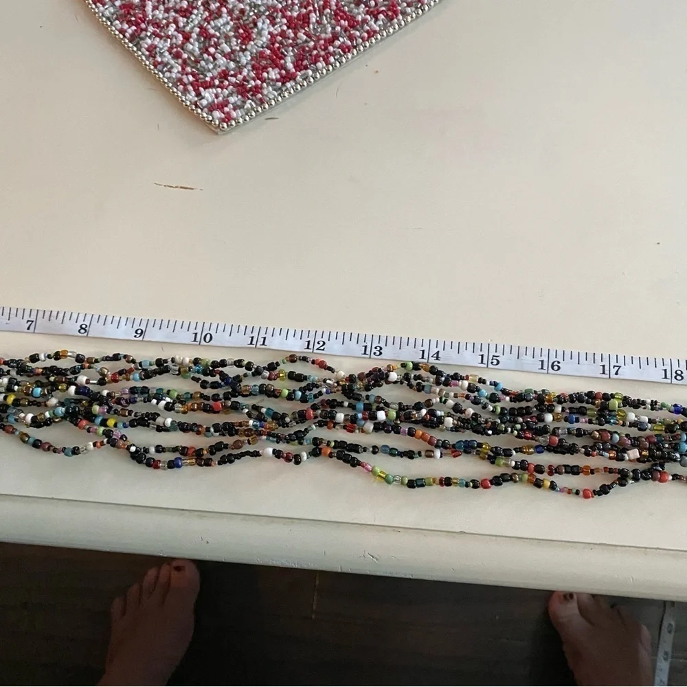 Multicolored Chunky beaded necklace